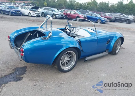 1965 Ford Cobra из США, поврежденный, VIN ID4784C0L00000000